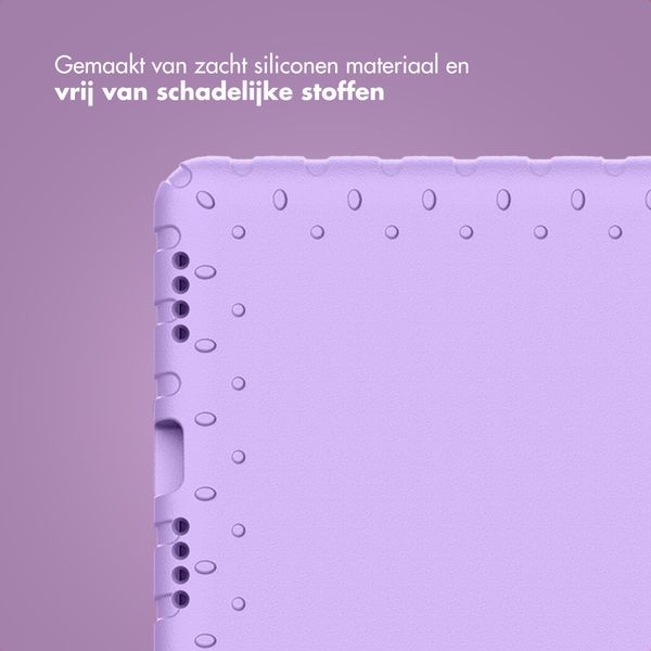 imoshion Kidsproof Backcover met handvat Apple iPad 11 (2025) 11 inch A16 / iPad 10 (2022) 10.9 inch - Lila