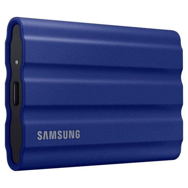 Samsung Portable SSD T7 Shield - 2TB - USB 3.2 Gen 2 - IP65 - Blauw