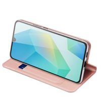 Dux Ducis Slim Softcase Bookcase Samsung Galaxy A17 (5G) - Rosé Goud