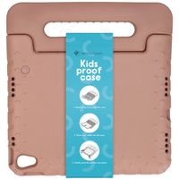 imoshion Kidsproof Backcover met handvat iPad 11 (2025) 11 inch / iPad 10 (2022) 10.9 inch - Dusty Pink