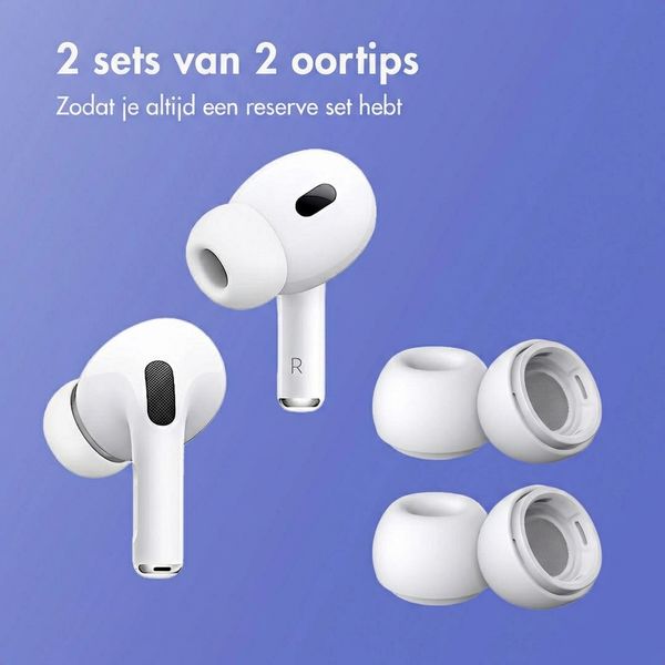 imoshion Siliconen Oortips 2-pack Apple AirPods Pro 1 / 2 - L