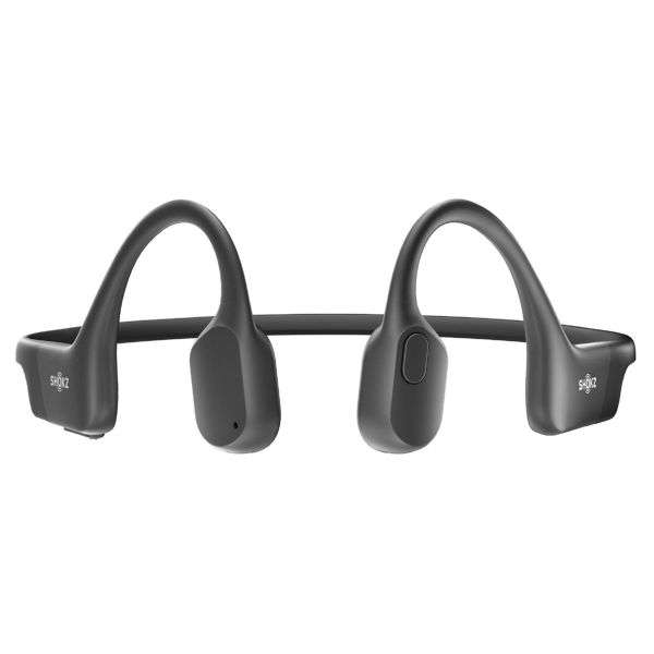 Shokz OpenRun - Standaard maat - Open-Ear draadloze oordopjes - Bone conduction - Zwart