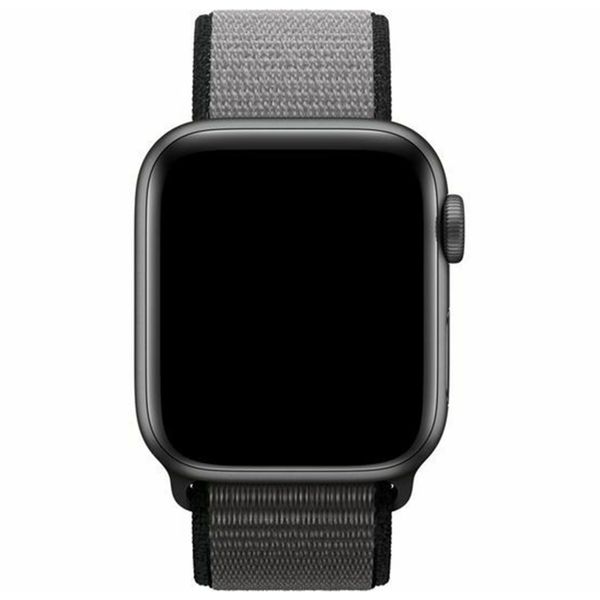 Apple Sport Loop band Apple Watch Series 1 t/m 9 / SE (38/40/41 mm) | Series 10 / 11 (42 mm) - Anchor Grey