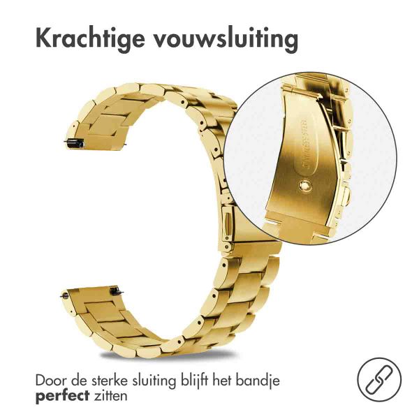 imoshion Stalen bandje - Universeel 18 mm aansluiting - Goud