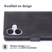 imoshion Bookcase met koord Apple iPhone 17 - Zwart