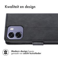 imoshion Luxe Bookcase Oppo A6x (4G/5G) - Zwart