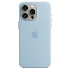 Apple Silicone Backcover MagSafe Apple iPhone 15 Pro Max - Light Blue