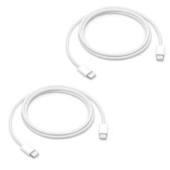 Apple Originele USB-C naar USB-C oplaadkabel 60W 2-pack - 1 meter - Wit