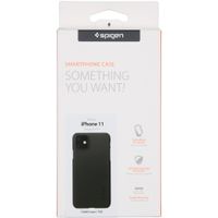 Spigen Thin Fit Backcover iPhone 11 - Zwart