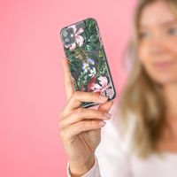 imoshion Design hoesje Huawei P30 Lite - Jungle - Groen / Roze