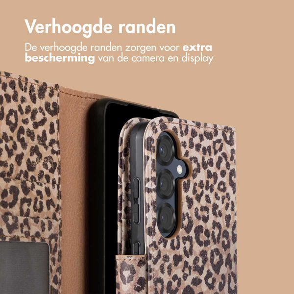 imoshion Design Bookcase Samsung Galaxy S25 - Leopard Mood