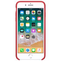 Apple Silicone Backcover Apple iPhone 8 Plus / 7 Plus - Red