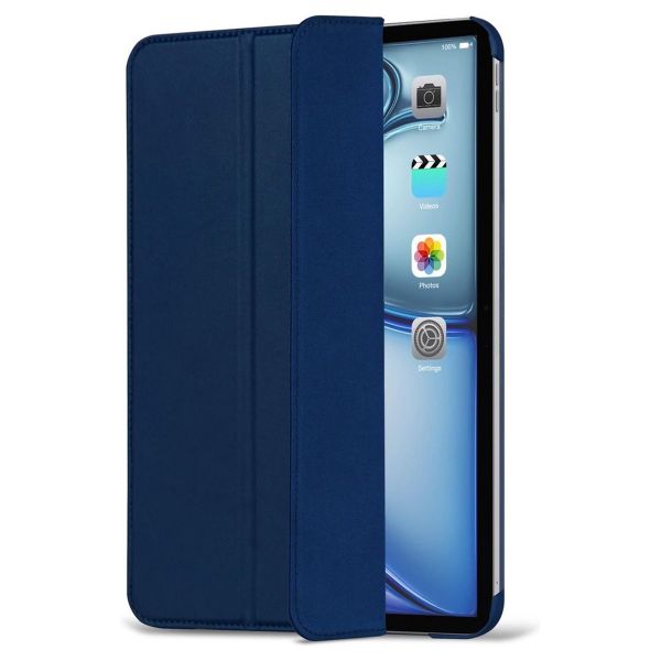 Decoded Textured Sillicon Slim Cover iPad Air 13 inch (2024) M2 - Navy Peony