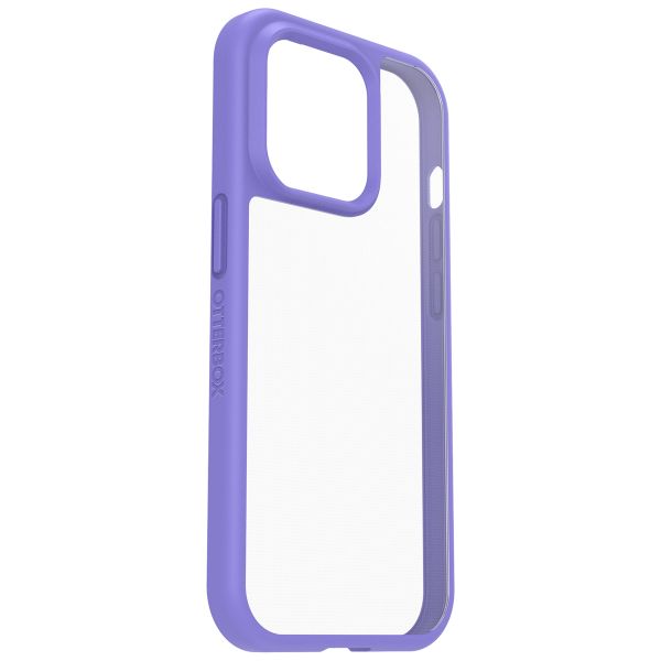 OtterBox React Backcover iPhone 14 Pro - Transparant / Paars