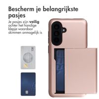 imoshion Backcover met pasjeshouder Samsung Galaxy A37 (5G) - Rose Gold