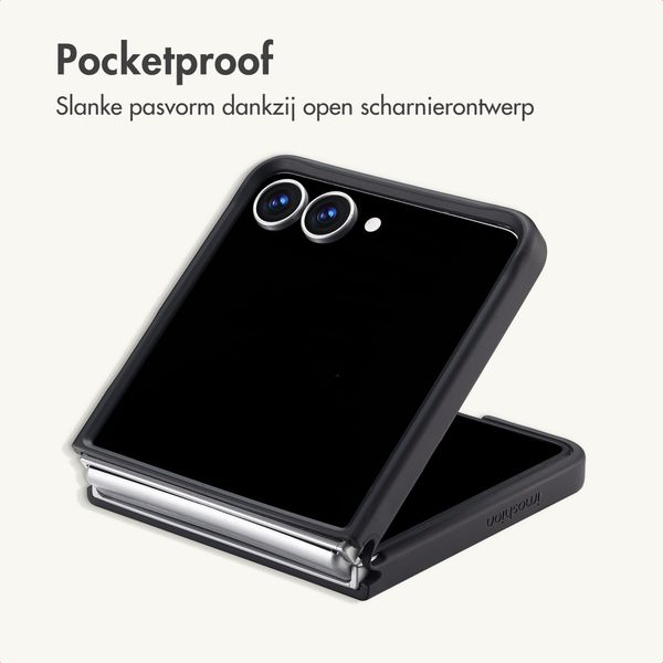 imoshion Color Guard Backcover met MagSafe Samsung Galaxy Z Flip 8 - Zwart
