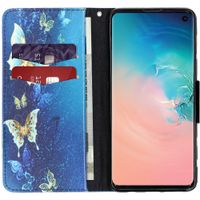 Design Softcase Bookcase Samsung Galaxy S10