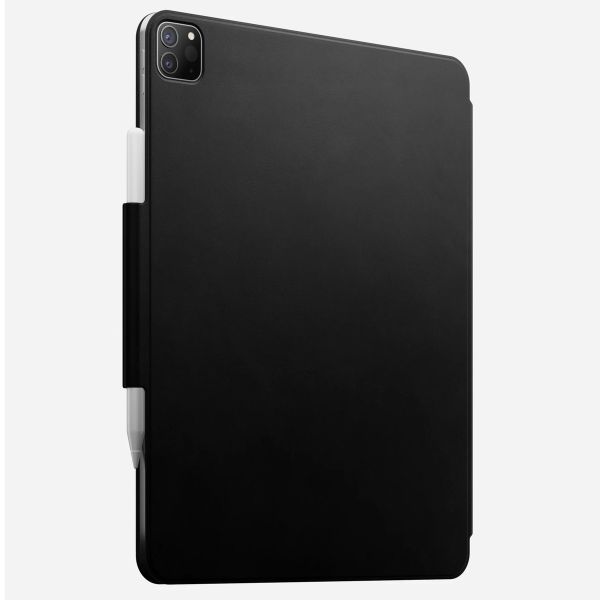 Nomad Leather Folio case Apple iPad Air 13 inch (2025) M3 / (2024) M2 / iPad Pro 12.9 (2018/2020/2021/2022) - Zwart