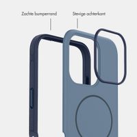 imoshion Color Backcover met Thin MagSafe Ring Apple iPhone 16 Pro - Donkerblauw