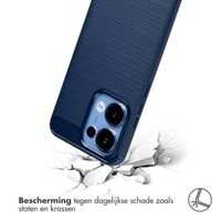 imoshion Brushed Backcover Oppo Reno 13 - Donkerblauw