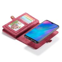 CaseMe Luxe Lederen 2 in 1 Portemonnee Bookcase Huawei P30 Lite