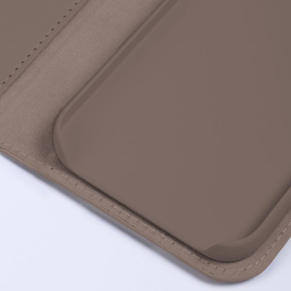 Holdit Wallet Case Magnet Plus iPhone 12 (Pro) - Mocha Brown