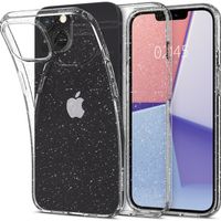 Spigen Liquid Crystal Glitter Backcover iPhone 13 - Transparant