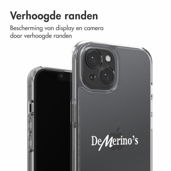 Clear Backcover Apple iPhone 15 - De Merino's