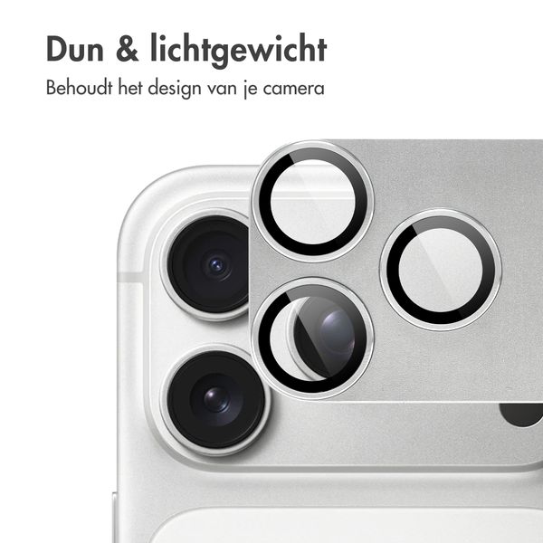 imoshion Camera Protector Glas 2 Pack voor de Apple iPhone 18 Pro - Silver