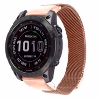 imoshion QuickFit® Milanees bandje Garmin Watch | 20 mm aansluiting - Rosé Goud
