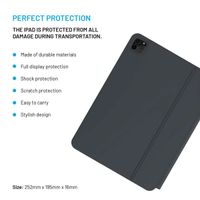 Fixed Typee QWERTY keyboard case iPad Pro 11 (2018-2022) / Air 4 (2020) / Air 5 (2022) / Air 11 inch (2025) M3 / (2024) M3 - Zwart