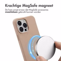 imoshion Color Backcover met afneembaar koord MagSafe Apple iPhone 14 Pro Max - Nude