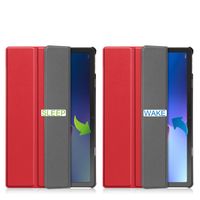 imoshion Trifold Bookcase Lenovo Tab M10 Plus (3rd gen) - Rood