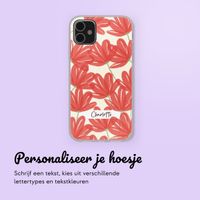 Hoesje met eigen foto en/of tekst Apple iPhone 11 - Bloemen