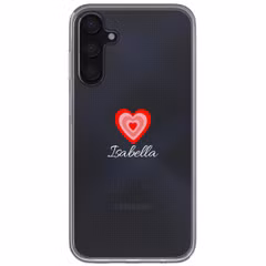 Hoesje met eigen foto en/of tekst Samsung Galaxy A15 (5G/4G) - Hartje