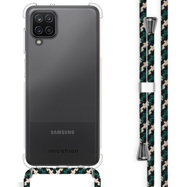imoshion Backcover met koord Samsung Galaxy A12 - Green Multi Color