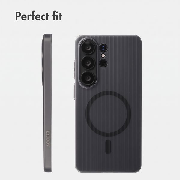 Accezz Lite Case with MagSafe | Fluted | Samsung Galaxy S26 Ultra - Grey