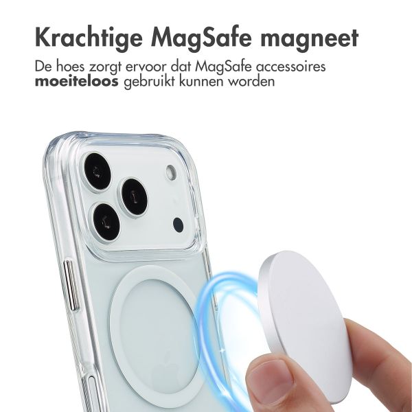 imoshion Rugged Air MagSafe Case Apple iPhone 17 Pro - Transparant