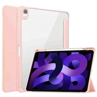 imoshion Trifold Hard Case Book Cover Apple iPad Air 11 inch (2026) M4 / (2025) M3 / (2024) M2 / Air 5 (2022) / Air 4 (2020) - Pink