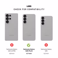 UAG Civilian Backcover MagSafe Samsung Galaxy S25 Plus - Zwart