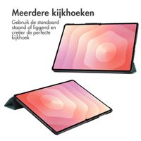 imoshion Trifold Bookcase Samsung Galaxy Tab S11 Ultra - Donkergroen