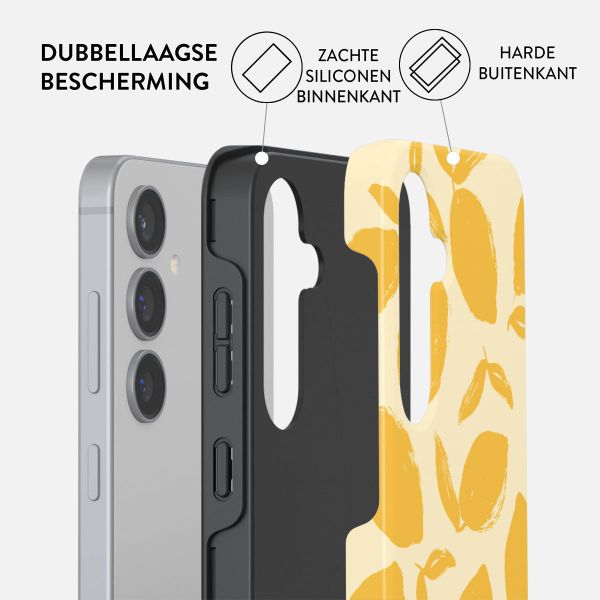 Burga Tough Backcover Samsung Galaxy S24 - Lemon Tart