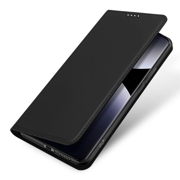 Dux Ducis Slim Softcase Bookcase Xiaomi Redmi Note 14 Pro (4G) - Zwart