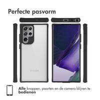 imoshion Rugged Hybrid Case Samsung Galaxy S22 Ultra - Zwart