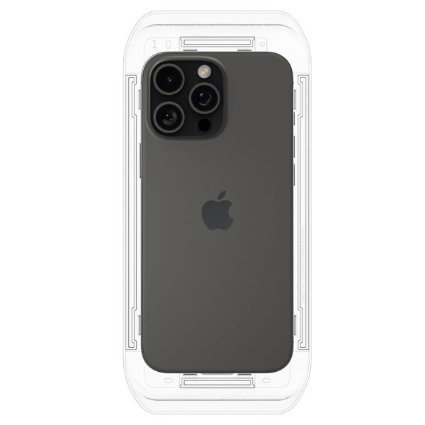 Spigen GLAStR Privacy EZ Fit Screenprotector + Applicator Apple iPhone 17 / 17 Pro / 16 Pro