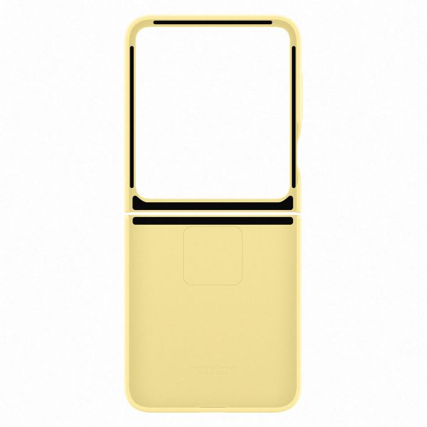 Samsung Originele Silicone Cover Ring Galaxy Z Flip 6 - Yellow