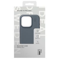 iDeal of Sweden Silicone Case Apple iPhone 16 Pro Max - Midnight Blue
