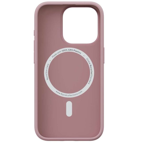 Njorð Collections Slim Case MagSafe iPhone 15 Pro - Pink Blush