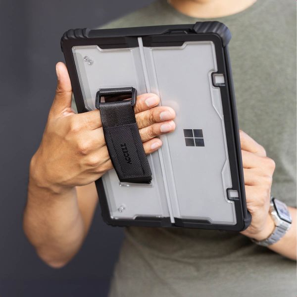 Accezz Rugged case met stand Microsoft Surface Pro 12 - Zwart