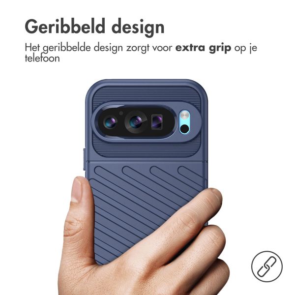 imoshion Thunder Backcover Google Pixel 9 / 9 Pro - Donkerblauw